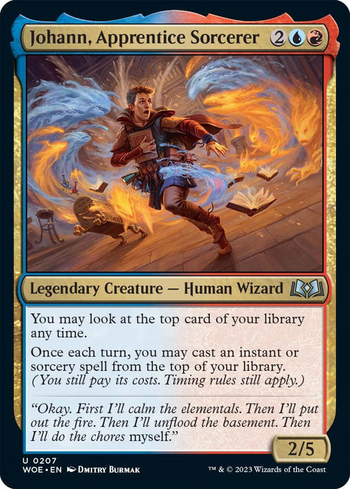 Johann, Apprentice Sorcerer [WOE - 207]
