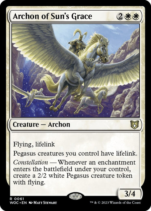 Archon of Sun's Grace [WOC - 61]