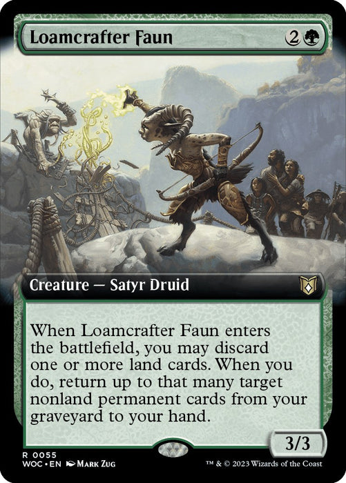 Loamcrafter Faun (Extended Art) [WOC - 55]