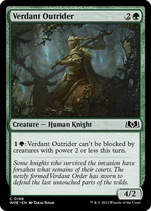 Verdant Outrider [WOE - 196]