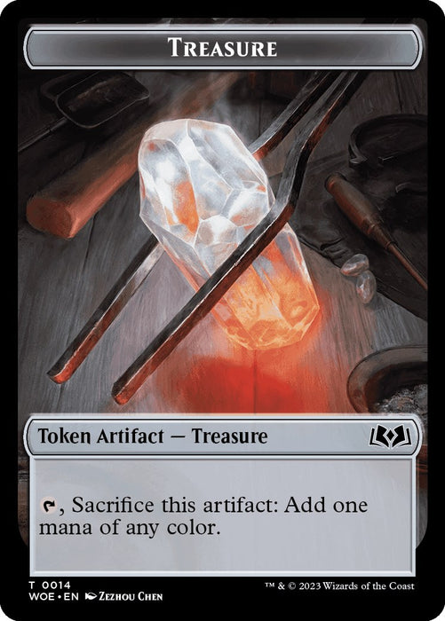 Treasure // Food (0013) Double-Sided Token [WOE - 14 // 13]