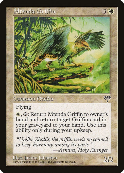 Mtenda Griffin [MIR - N/A]