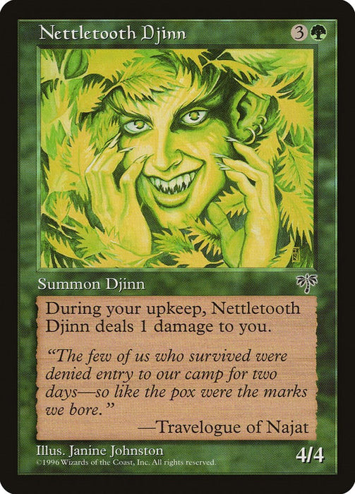Nettletooth Djinn [MIR - N/A]