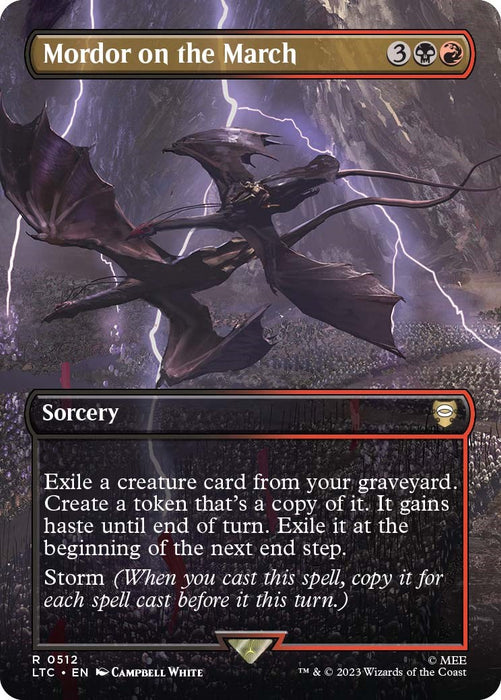 Mordor on the March (Borderless) [LTC - 512]