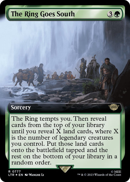 The Ring Goes South (Extended Art) (Surge Foil) [LTR - 777]