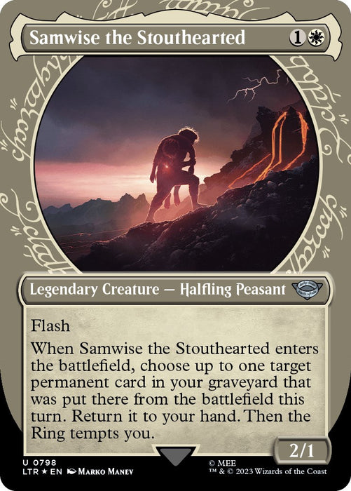 Samwise the Stouthearted (Showcase) (Surge Foil) [LTR - 798]