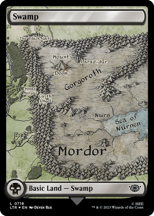 Swamp (0718) (Surge Foil) [LTR - 718]