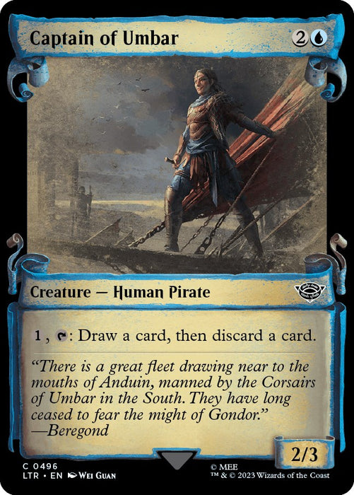 Captain of Umbar (Showcase Scrolls) [LTR - 496]