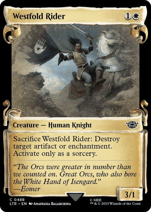 Westfold Rider (Showcase Scrolls) [LTR - 488]