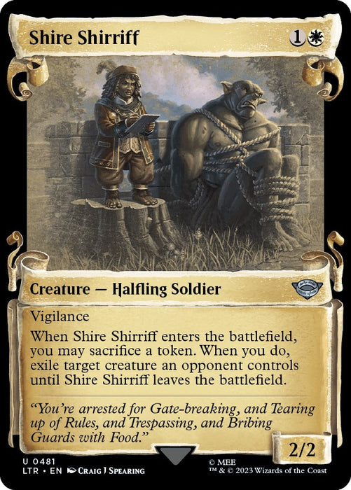 Shire Shirriff (Showcase Scrolls) [LTR - 481]