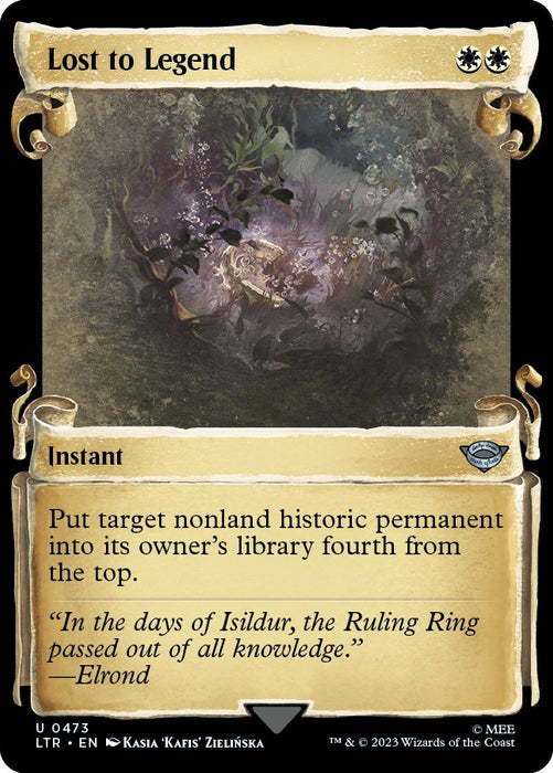 Lost to Legend (Showcase Scrolls) [LTR - 473]