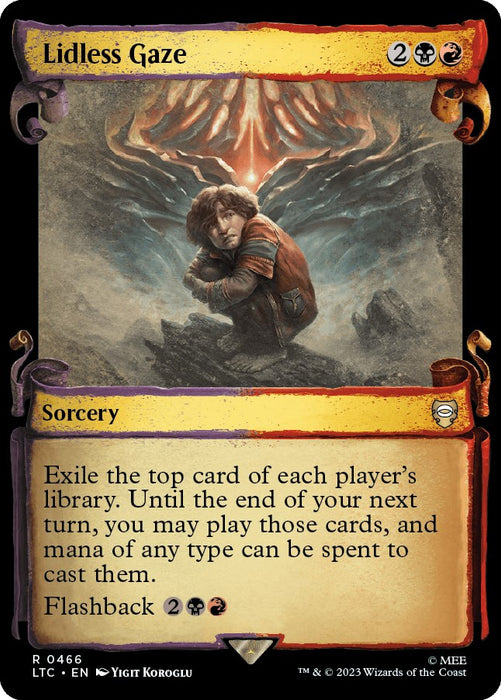 Lidless Gaze (Showcase Scrolls) [LTC - 466]
