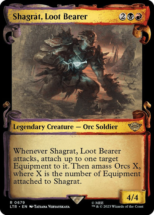 Shagrat, Loot Bearer (Showcase Scrolls) [LTR - 679]