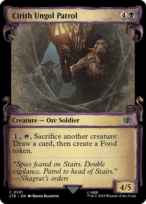 Cirith Ungol Patrol (Showcase Scrolls) [LTR - 531]
