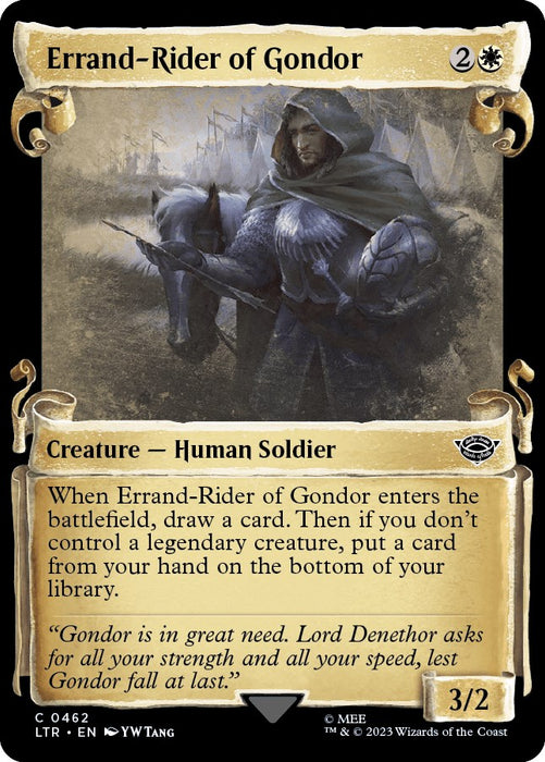 Errand-Rider of Gondor (Showcase Scrolls) [LTR - 462]
