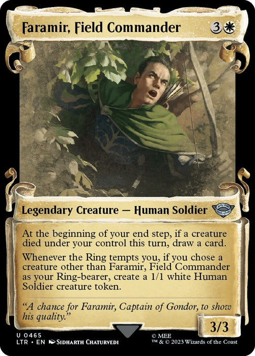 Faramir, Field Commander (Showcase Scrolls) [LTR - 465]