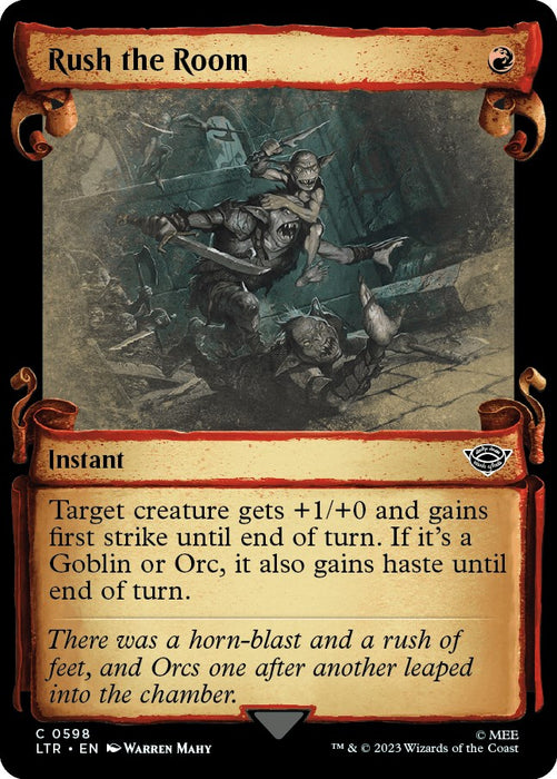 Rush the Room (Showcase Scrolls) [LTR - 598]