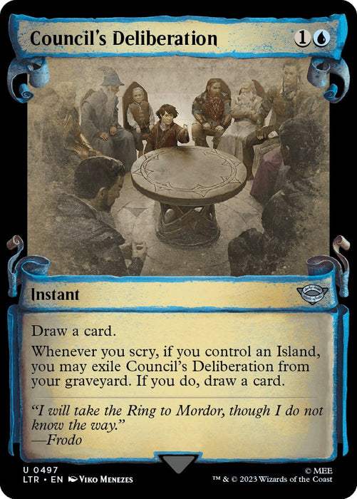 Council's Deliberation (Showcase Scrolls) [LTR - 497]