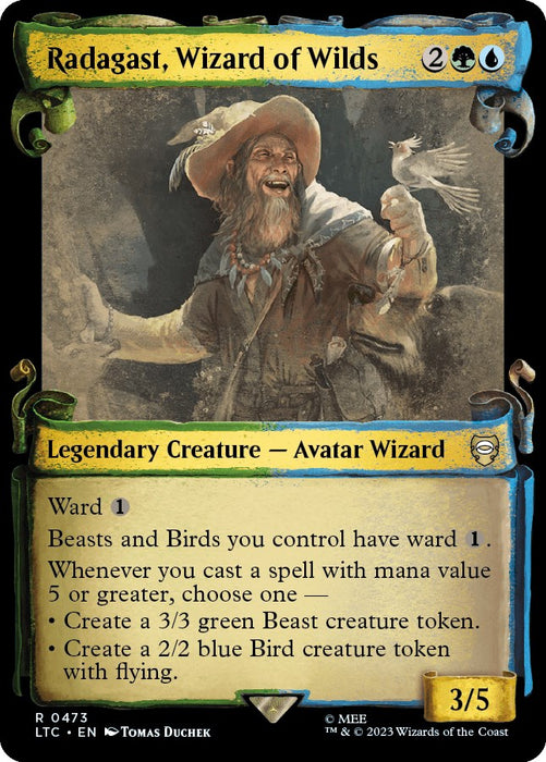 Radagast, Wizard of Wilds (Showcase Scrolls) [LTC - 473]