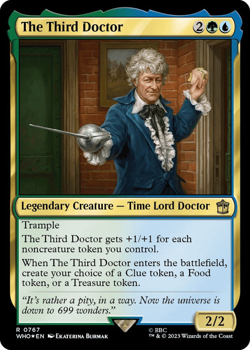 The Third Doctor (Surge Foil) [WHO - 767]