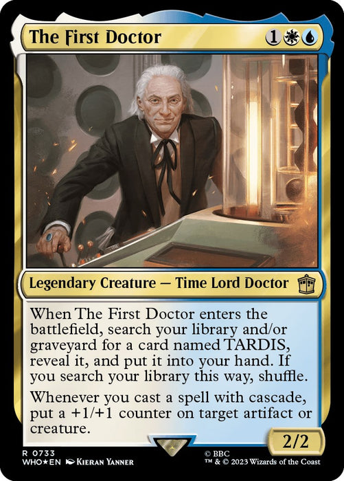 The First Doctor (Surge Foil) [WHO - 733]