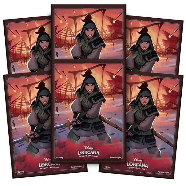 Lorcana Card Sleeves (Mulan / 65-Pack) - ONE PER CUSTOMER