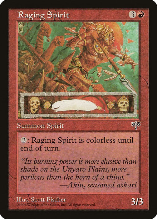 Raging Spirit [MIR - N/A]