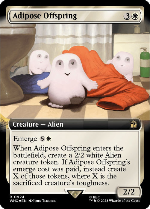 Adipose Offspring (Extended Art) (Surge Foil) [WHO - 924]