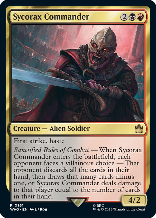 Sycorax Commander [WHO - 161]