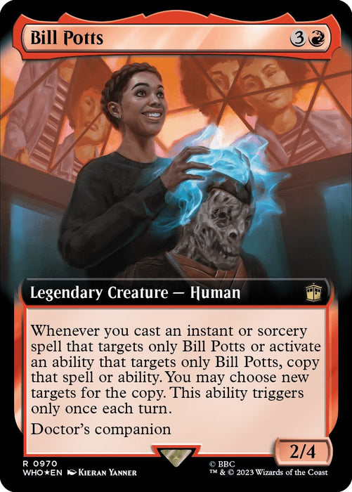 Bill Potts (Extended Art) (Surge Foil) [WHO - 970]