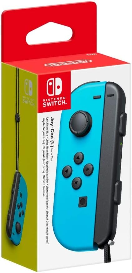 Nintendo Switch Joy-Con - Neon Blue L [New] | Yard's Games Ltd