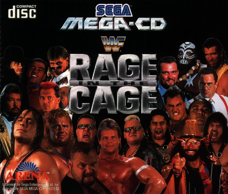 WWF Rage in the Cage - Mega CD [Boxed] | Yard's Games Ltd