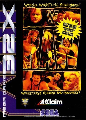 WWF Raw - Mega Drive 32X | Yard's Games Ltd