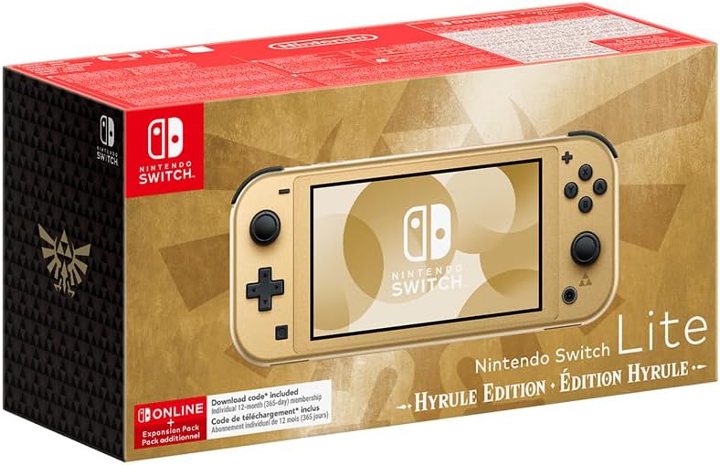 Nintendo Switch Lite - Hyrule Edition [New] (In Store Pick Up Only)