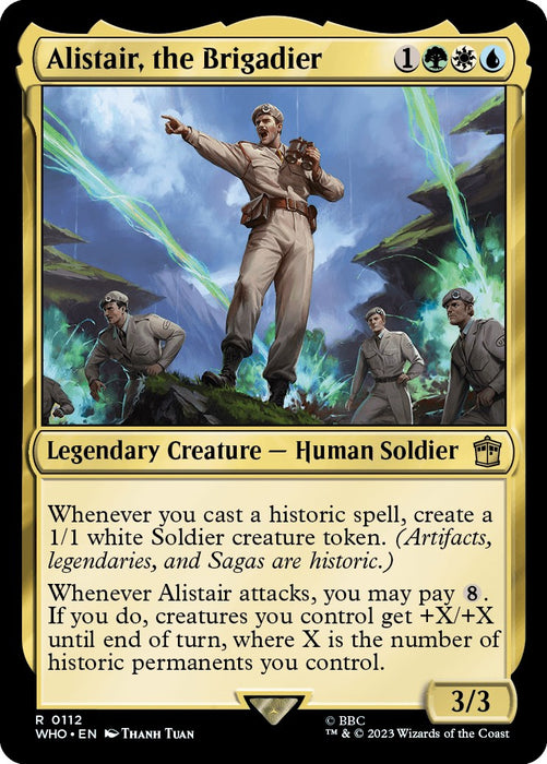 Alistair, the Brigadier [WHO - 112]