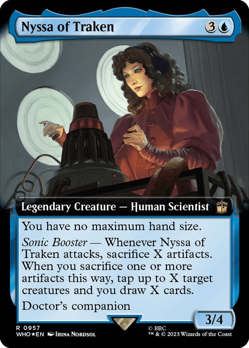 Nyssa of Traken (Extended Art) (Surge Foil) [WHO - 957]