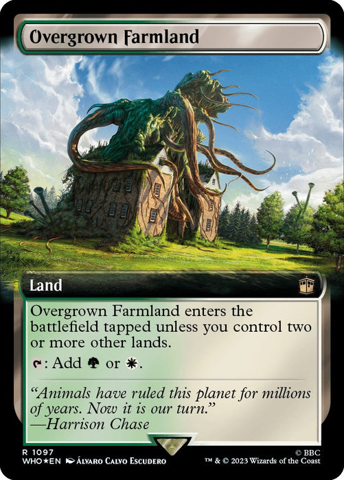 Overgrown Farmland (Extended Art) (Surge Foil) [WHO - 1097]