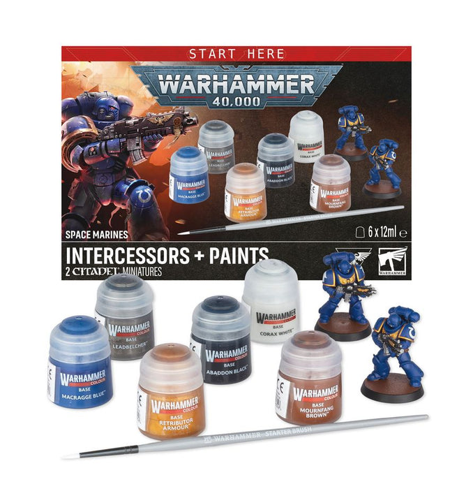 Warhammer 40000 - Intercessors + Paints