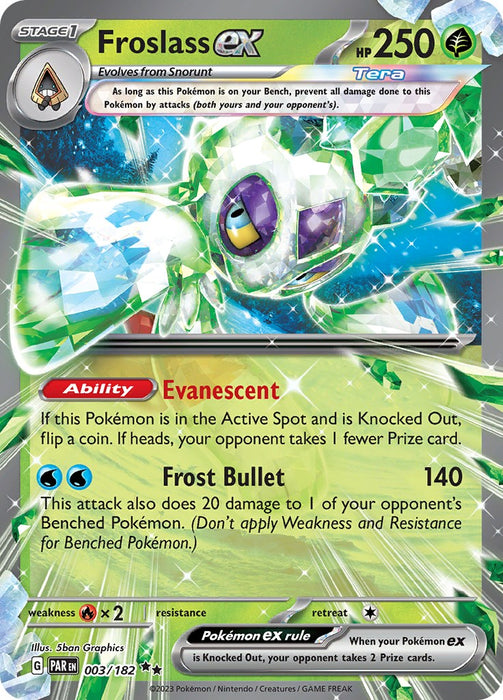 Froslass ex - 003/182 [PAR - 003/182]