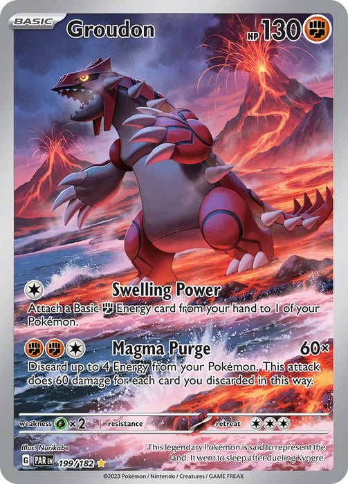 Groudon - 199/182 [PAR - 199/182]