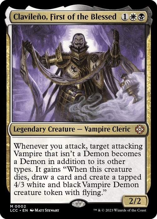Clavileno, First of the Blessed [LCC - 2]