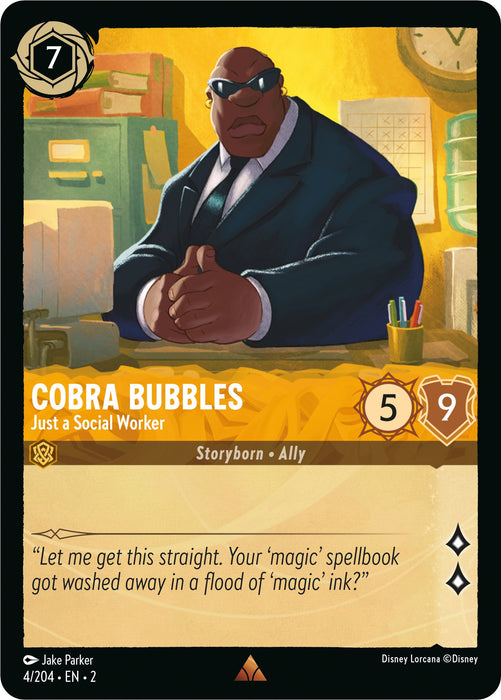 Cobra Bubbles - Just a Social Worker [2 - 004]