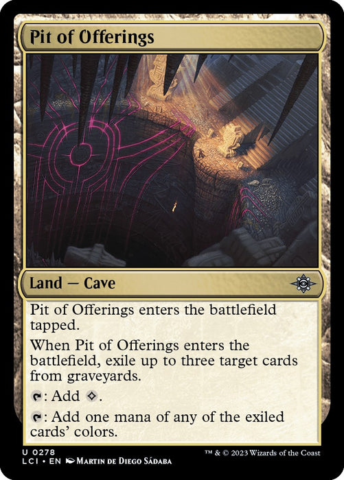 Pit of Offerings [LCI - 278]