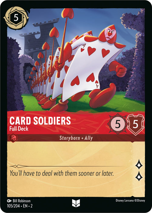 Card Soldiers - Full Deck [2 - 105]
