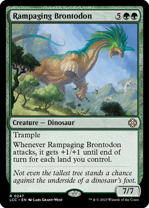 Rampaging Brontodon [LCC - 247]