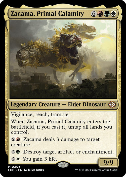 Zacama, Primal Calamity [LCC - 296]