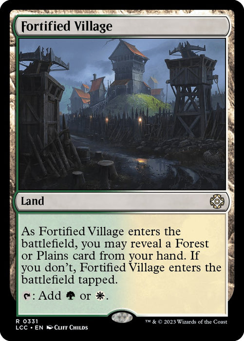 Fortified Village [LCC - 331]