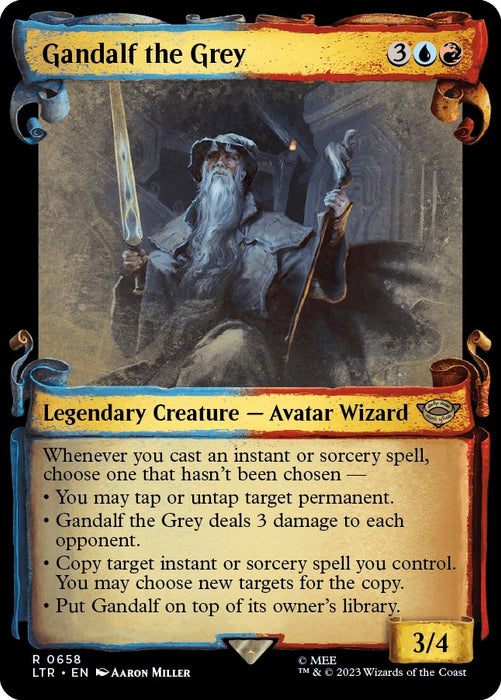 Gandalf the Grey (Showcase Scrolls) [LTR - 658]