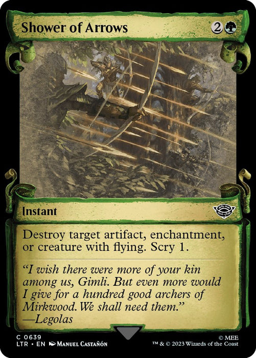 Shower of Arrows (Showcase Scrolls) [LTR - 639]