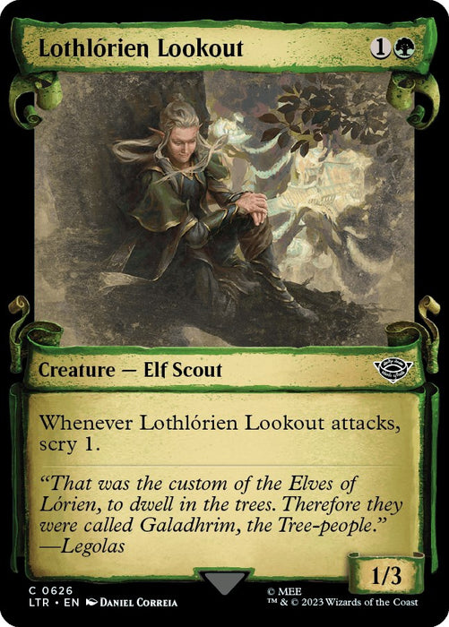 Lothlorien Lookout (Showcase Scrolls) [LTR - 626]